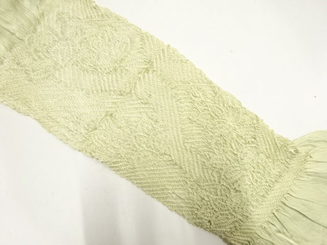 正絹　絞り　帯揚げ